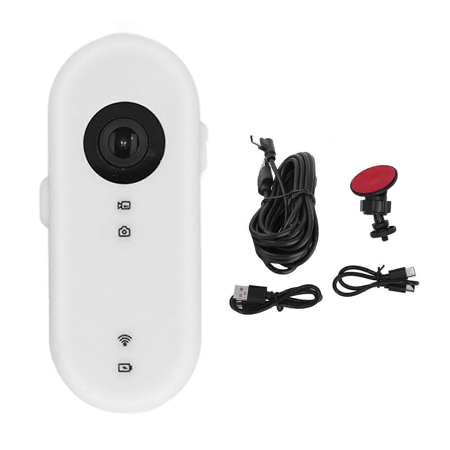 2.4G WiFi Small Dash Cam Wireless Loop Recording Wide Angle 1080P HD Anti Shake Pov Action Camera fo