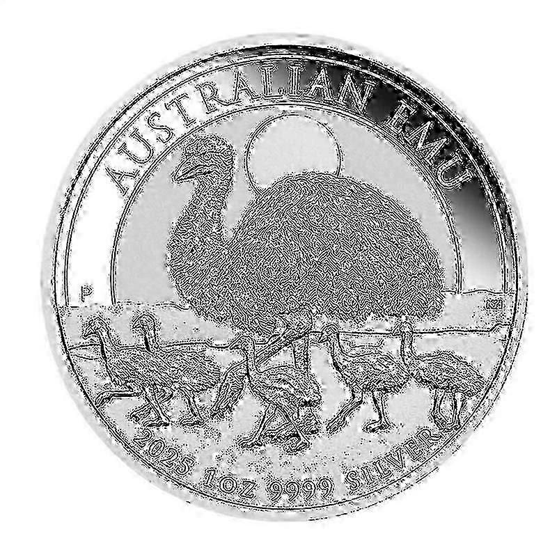 2025 Australie 1 once 999 argent Emu BU Coin - Piedfort Next Generation Collectors Edition
