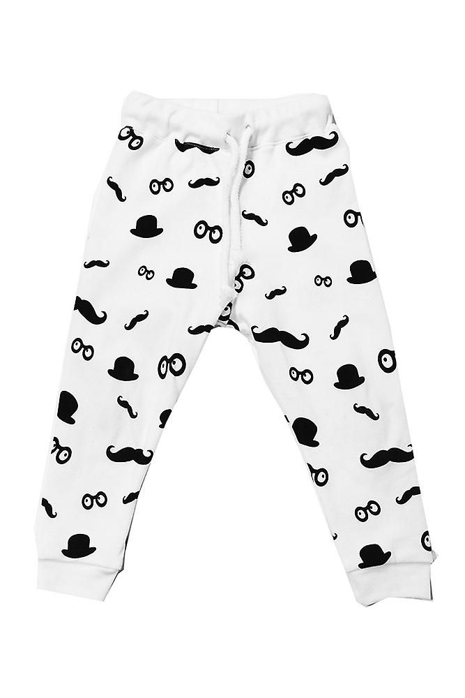 Moustache Pattern Leggings