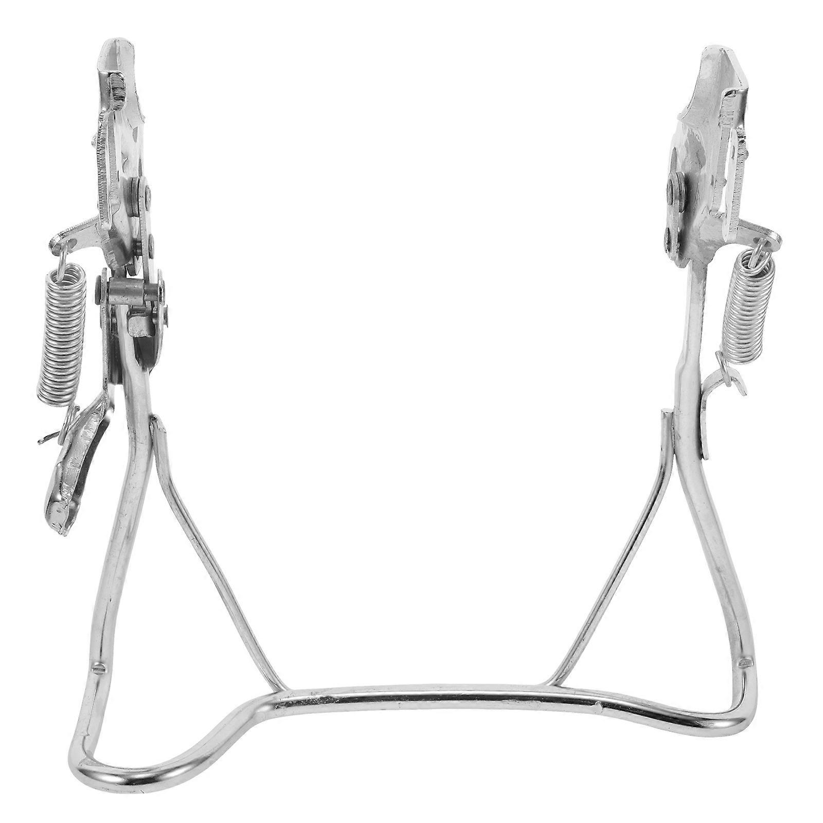 Silver Motorcycle Kickstand Replacement with Durable Support