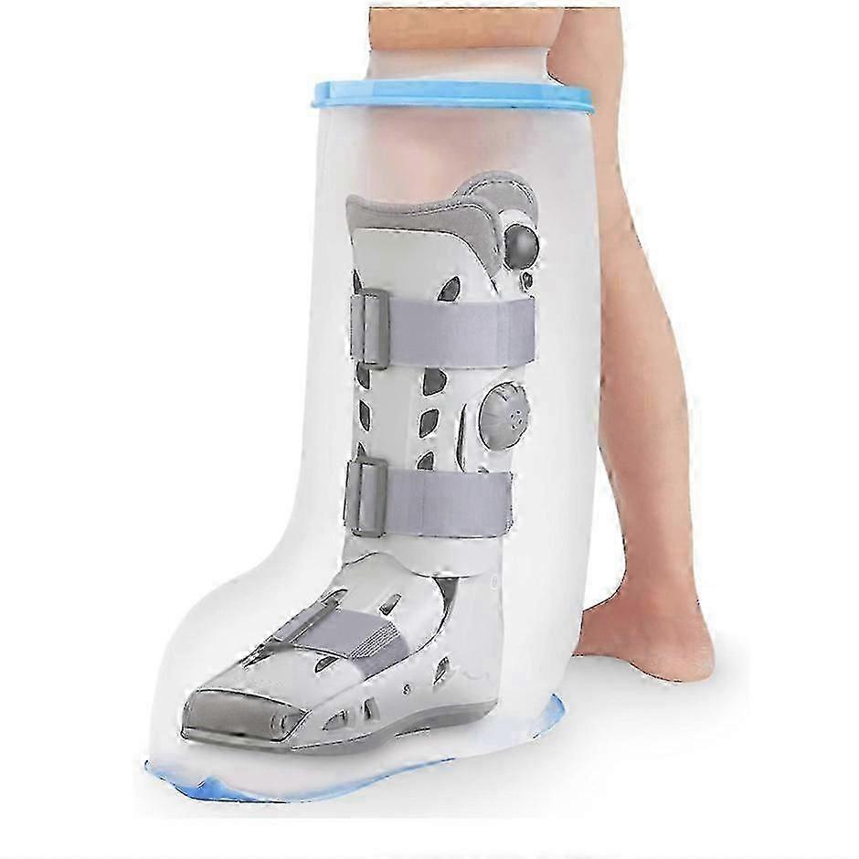 غطاء مصبوب عريض للغاية مقاوم للماء للاستحمام مع قاع غير قابل للانزلاق - يناسب معظم القوالب والأحذية