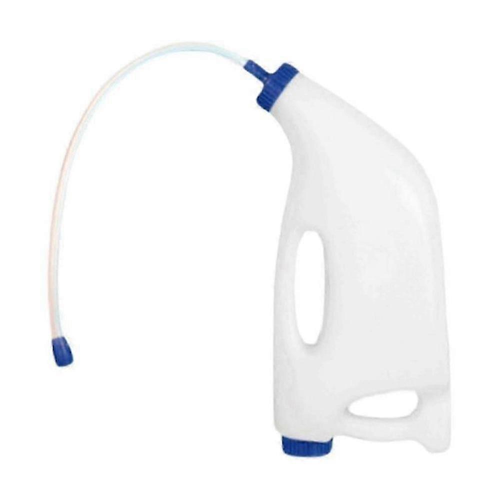 4L Livestock Feeding Bottle with Handle for Calves, Goats, and Lambs