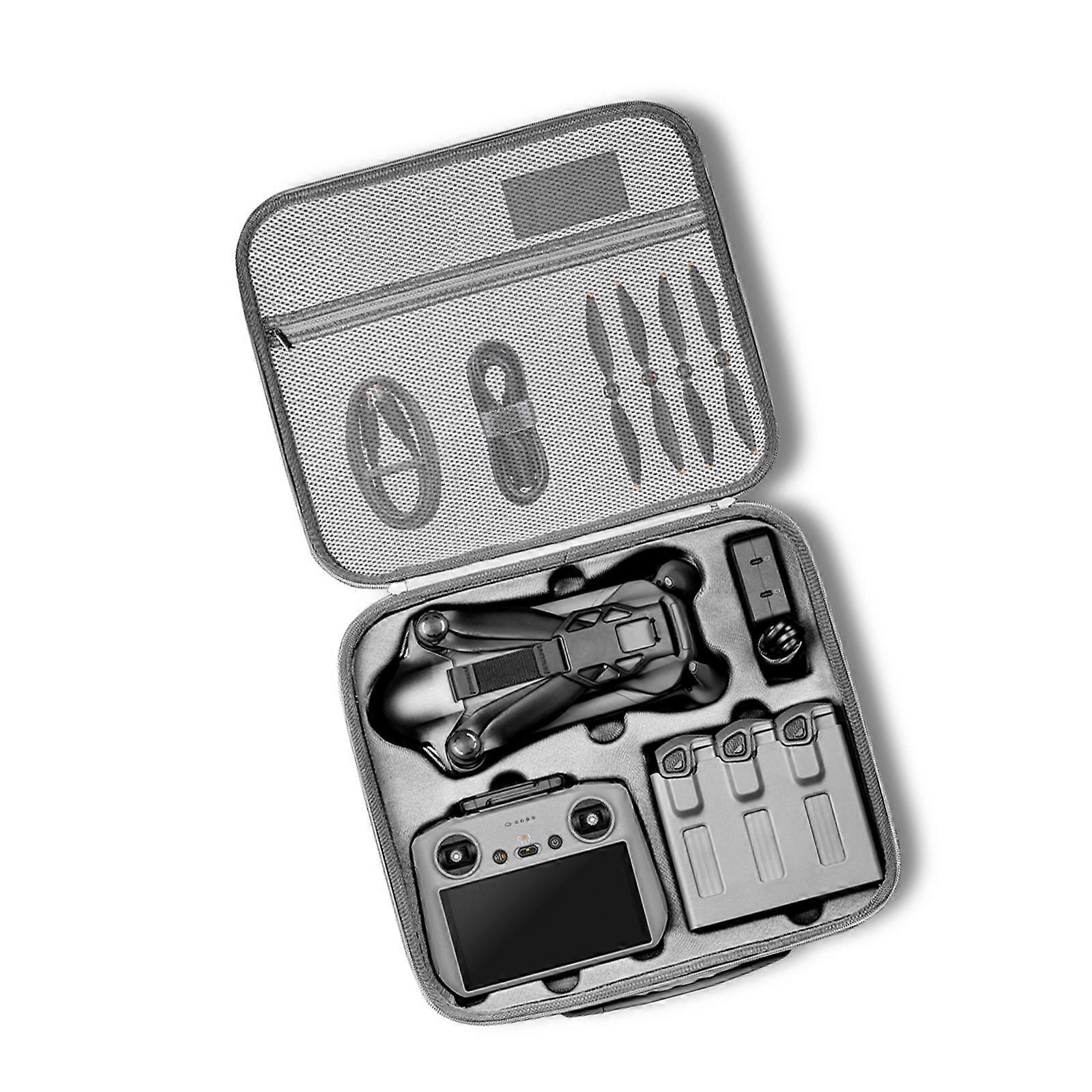 Hard Shell Water Resistant Carrying Case Multiple Device Storage Not Fall Travel Companion Suitable for Drones 4PRO Multicolor