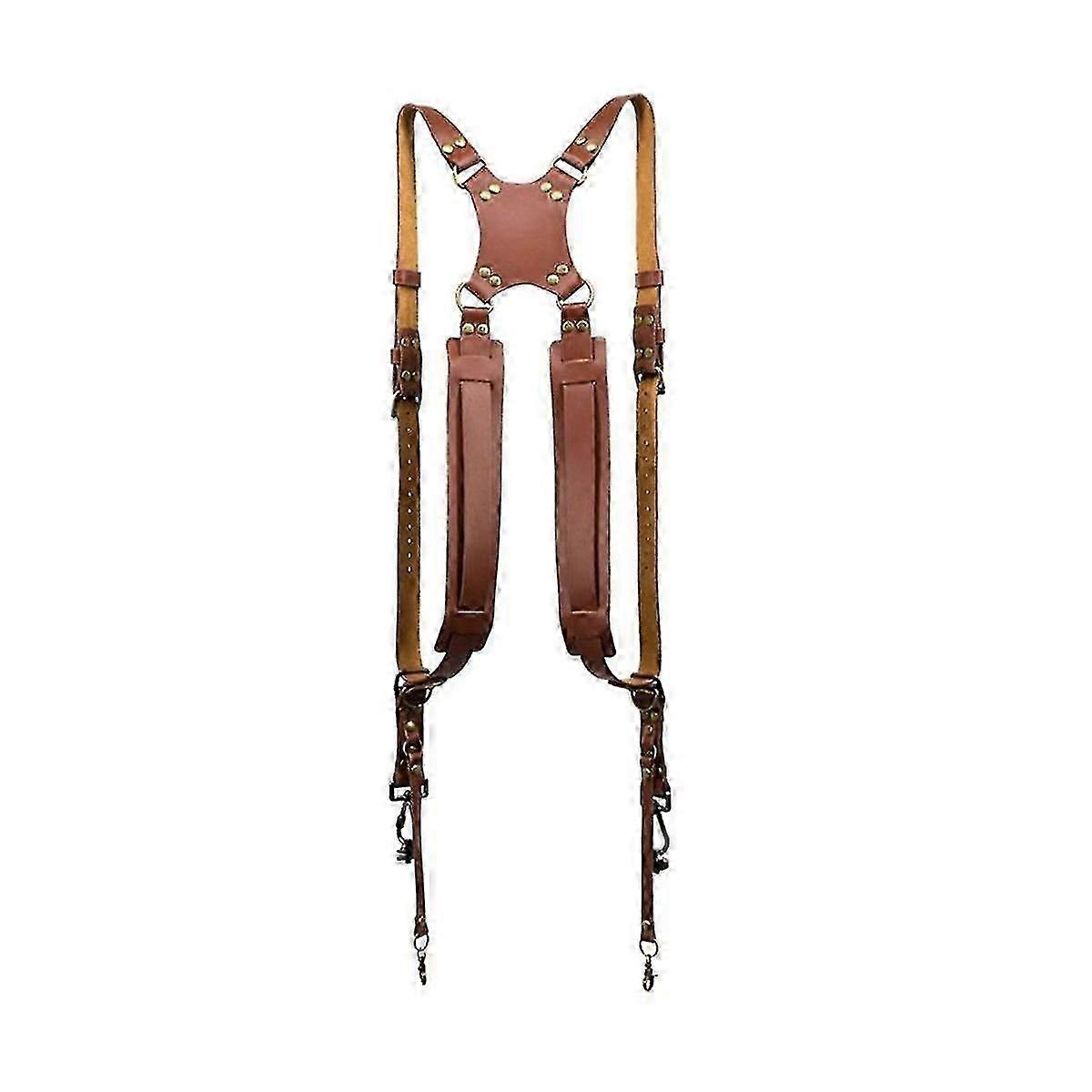 Camera Strap Single And Double Shoulder Camera Wrist Strap Leather Slr Camera Shoulder Strap Digita