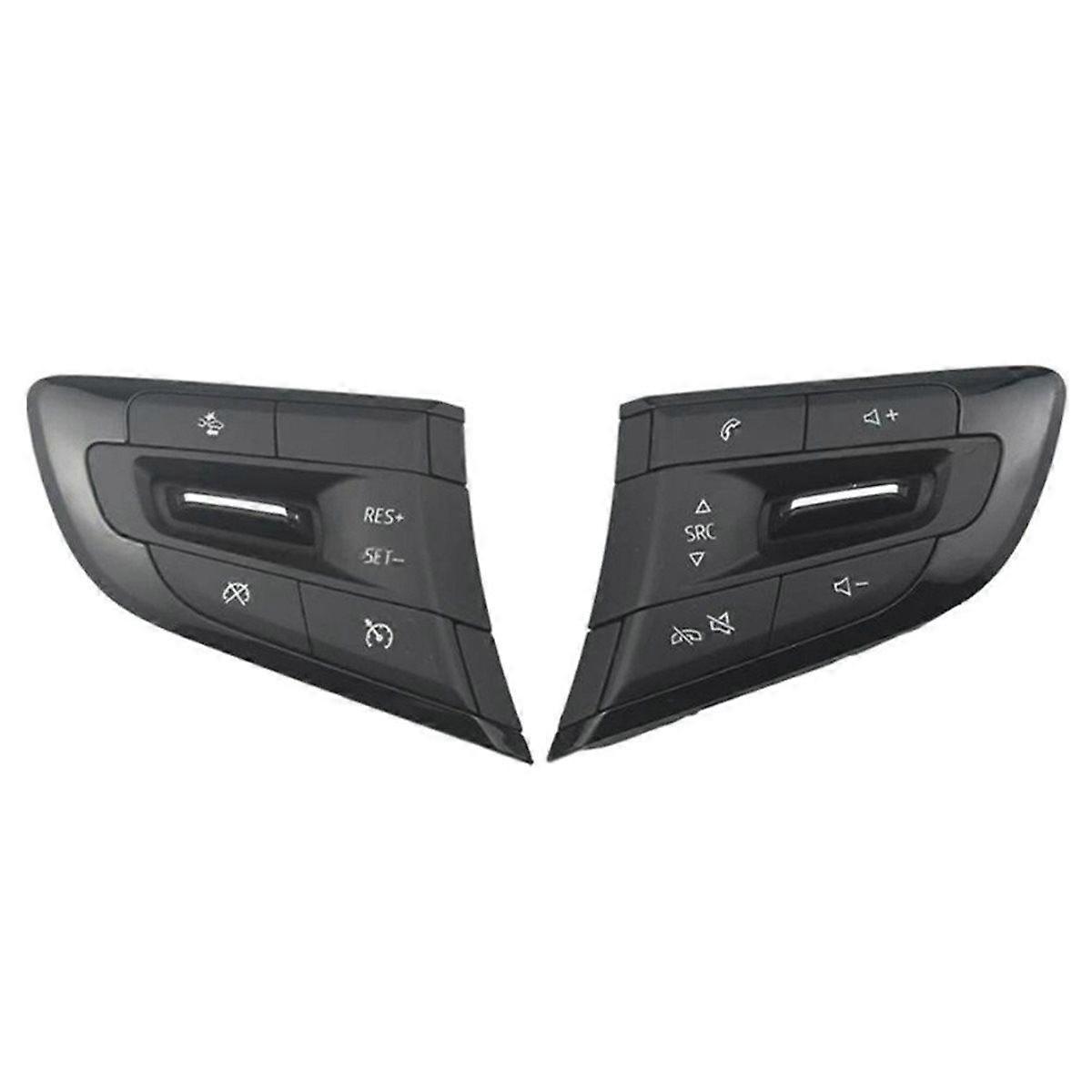 1Pair Car Steering Wheel Control Cruise Switch for Tracker 2019-2023 Multif Volume Phone Button