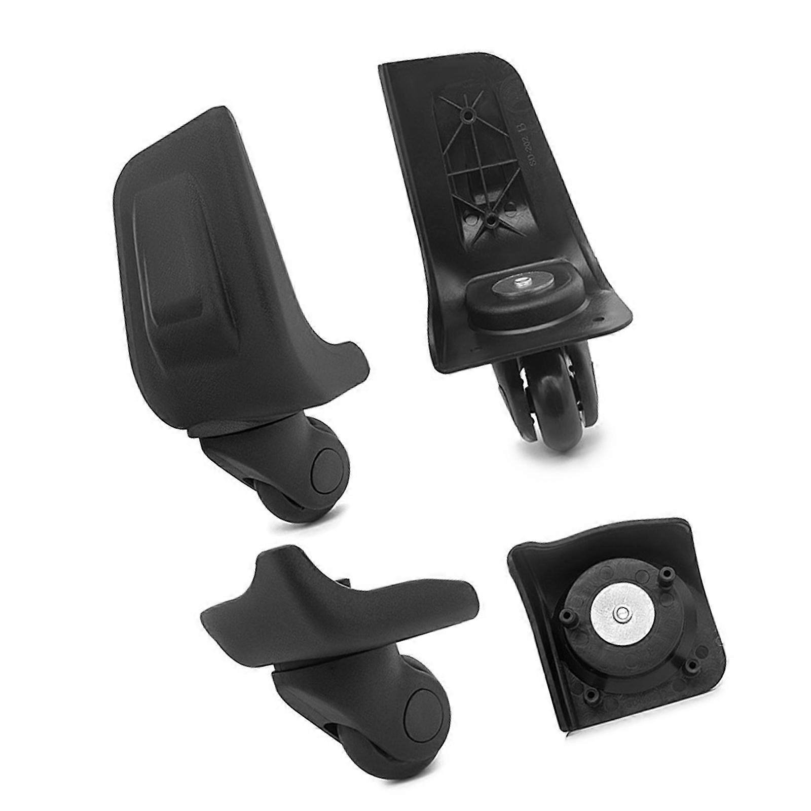 Byte av bagagehjul,Resväska Resehjul Kit DIY-reparation, Spinner Casters Robust Plast 360 graders rotation Flerfärgad