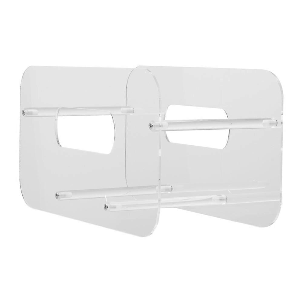 Support pour assiettes en acrylique, support pour assiettes transparent, chevalet d'affichage en acrylique