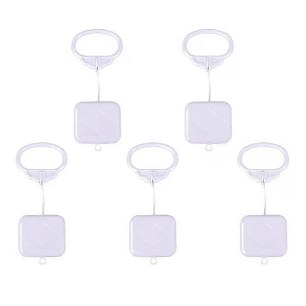 5 pcs Music Boxes with Pull String Waterproof Pull String Music Box with Classic Lullaby Melody Wind-up Music Box