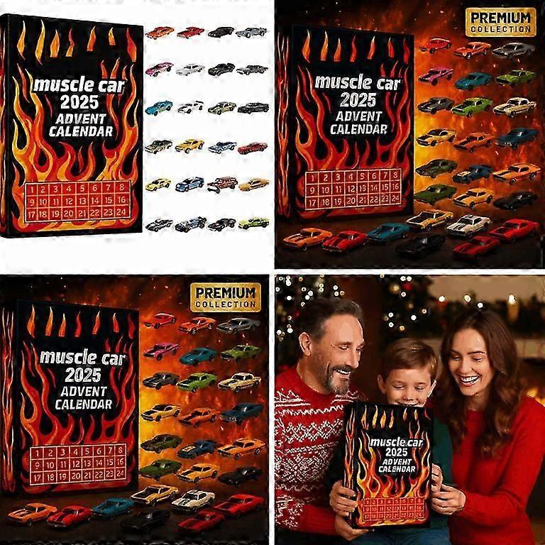 Adventný kalendár do auta Hot Wheels 2025