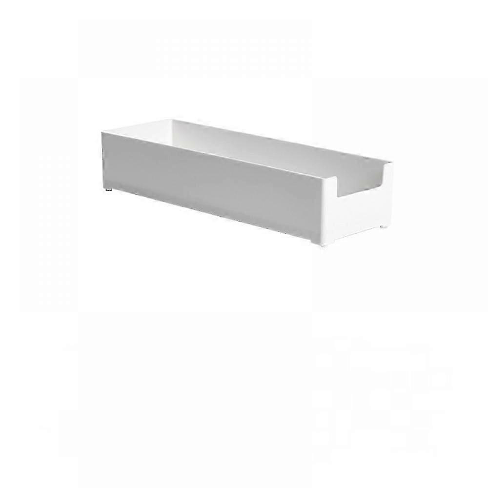 Expandable Tableware Silverware Organizer Kitchen Drawer Platform Tableware Spoons And Forks, Creamy White Storage Trays. Trombone