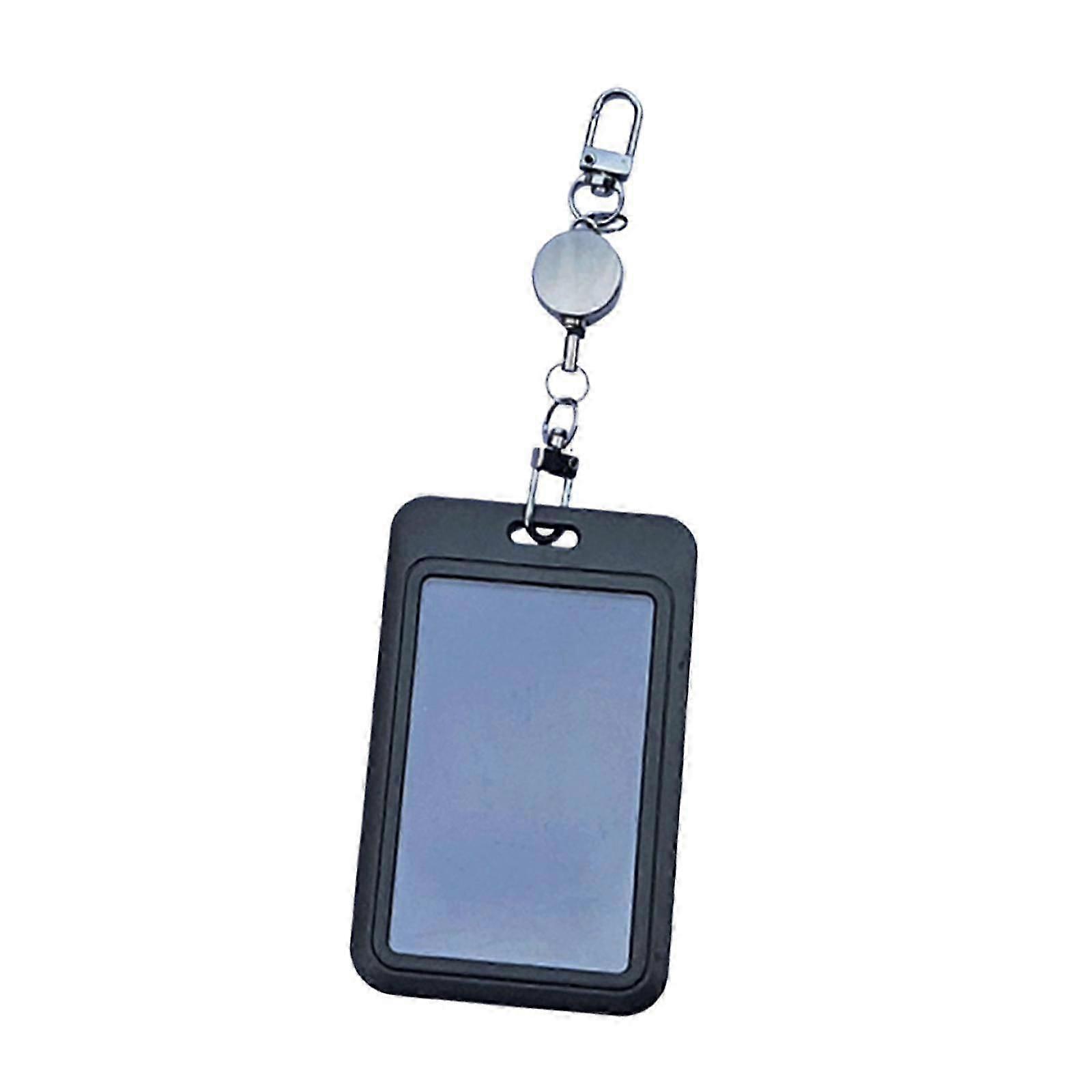 Retractable Name Tag Holder with Lanyard for Employees Students