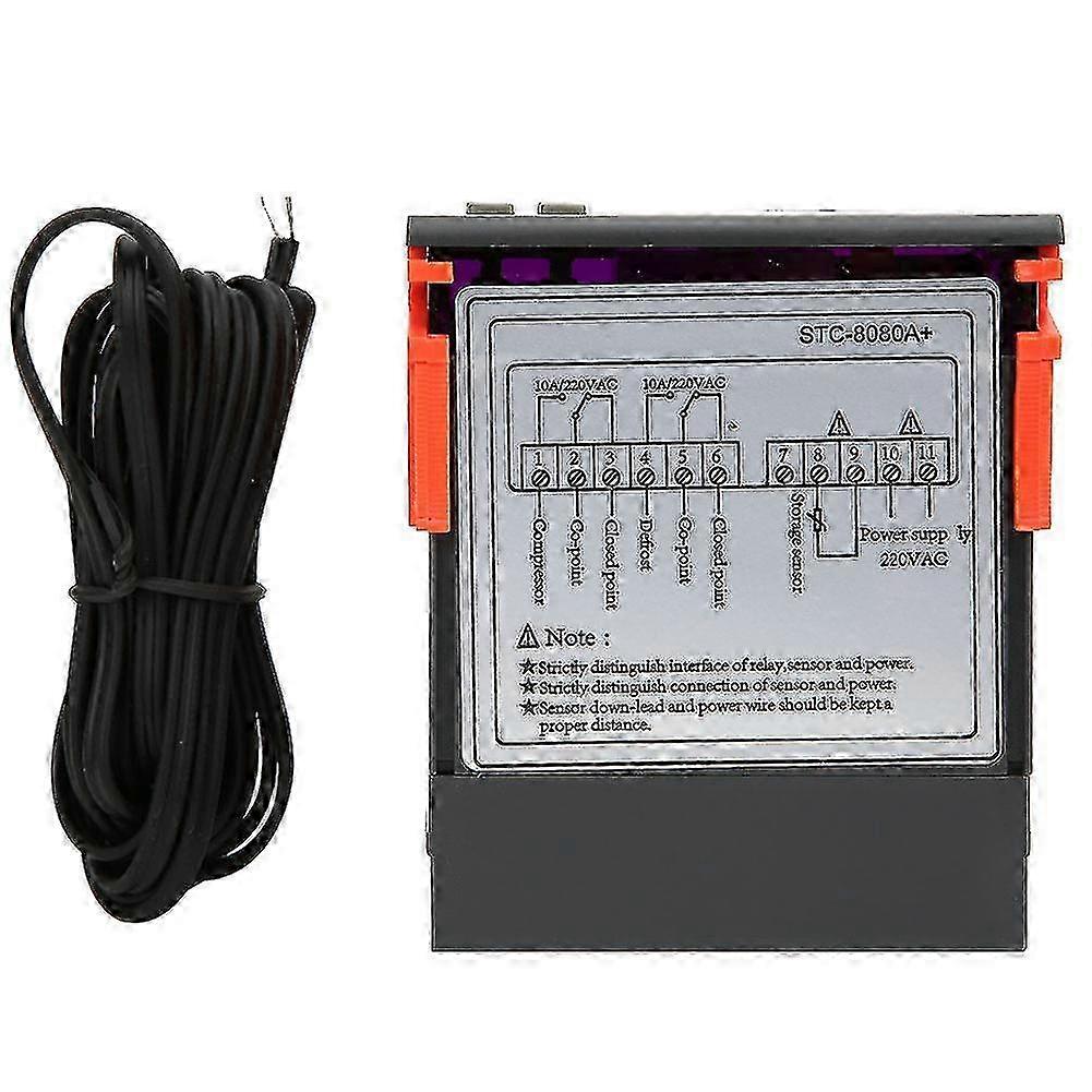 Refrigerating, Defrosting & Alarming Temperature Controller for STC 8080A+