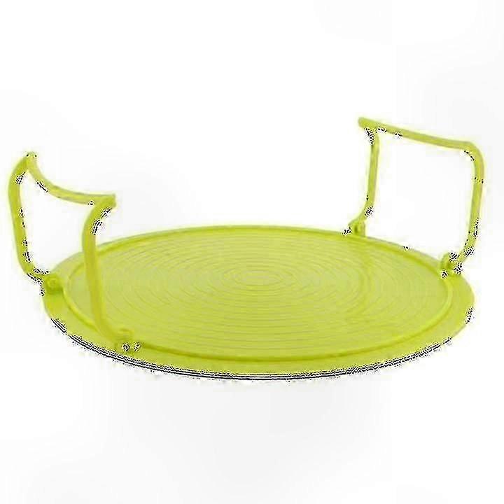 Folding Steamer Rack for Microwave, Insulated Kitchen Pot Stand with Tray, Collapsible Design for Easy Storage and Use