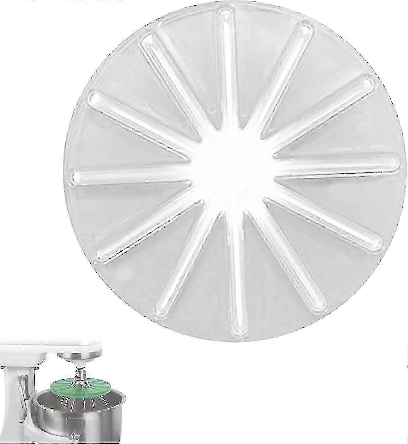 Blender Cream Scraper Accessory, Stand Mixer Heads Scraper, Attachments Wipers for 6-Wire Whisks Anti-Splatter Baffle for Kitchen