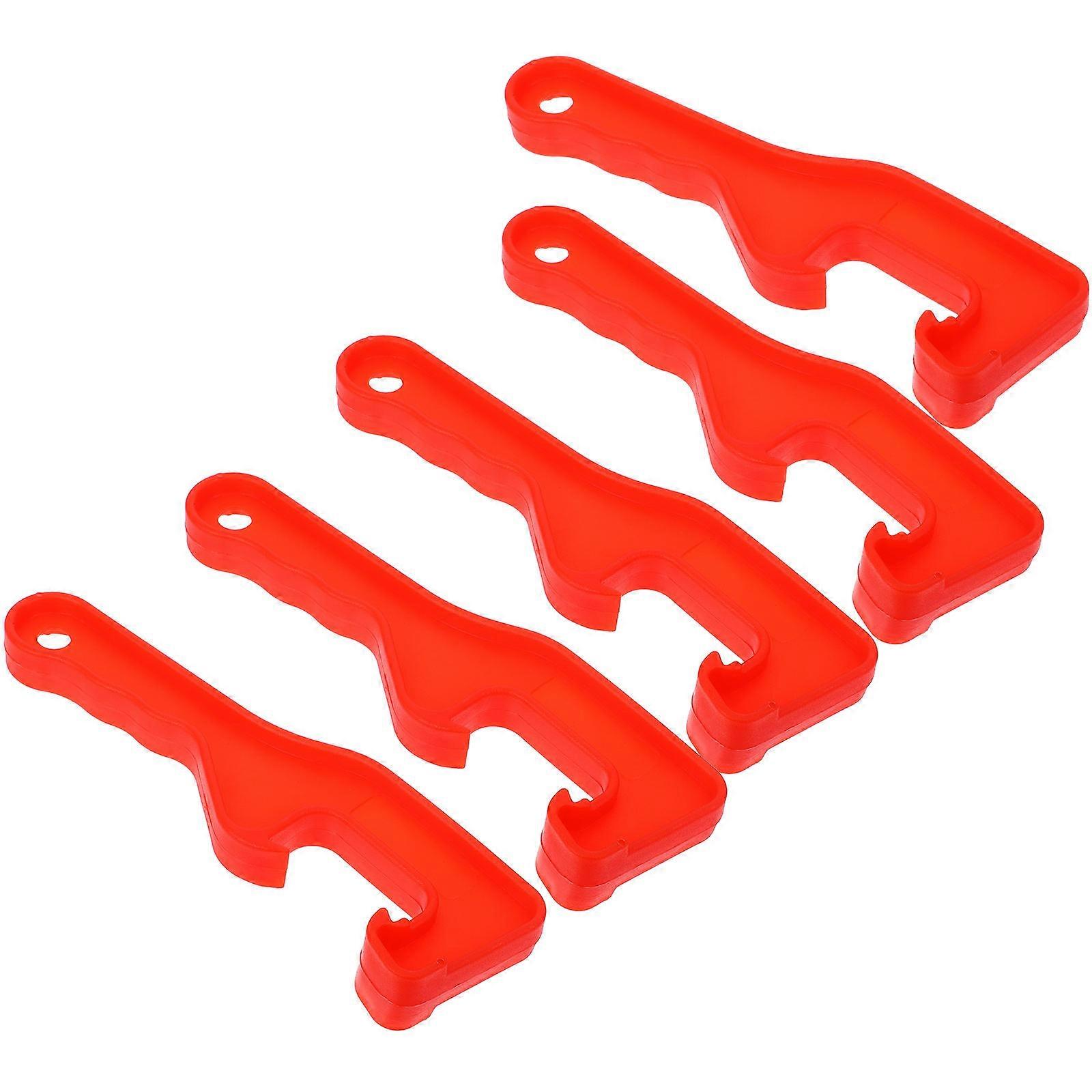 Industrial Lid Opener Plastic Bucket Lid Opener Tool for Easy Use 5Pcs