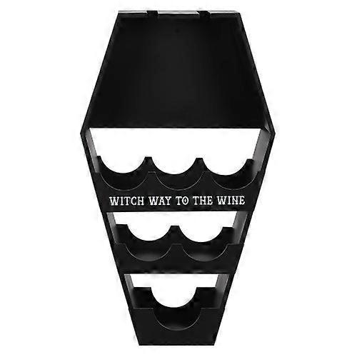 Something Different Coffin Wine Rack