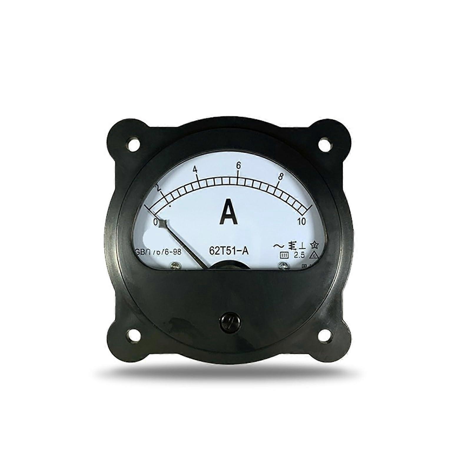 Analog AC Ammeter 400/5A Panel Mount Pointer Type with Multiple Range Options for Instant Display