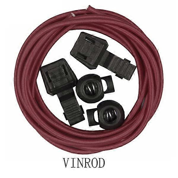 Elastic Shoelaces (Including Drawstring) Length: 100cm Burgundy