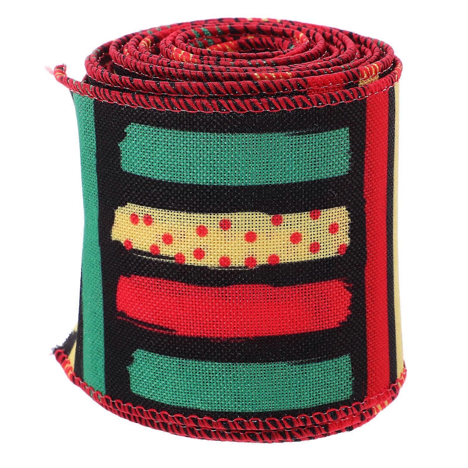 Month Party Ribbon for Wrapping Crafts 1 Roll Polyester