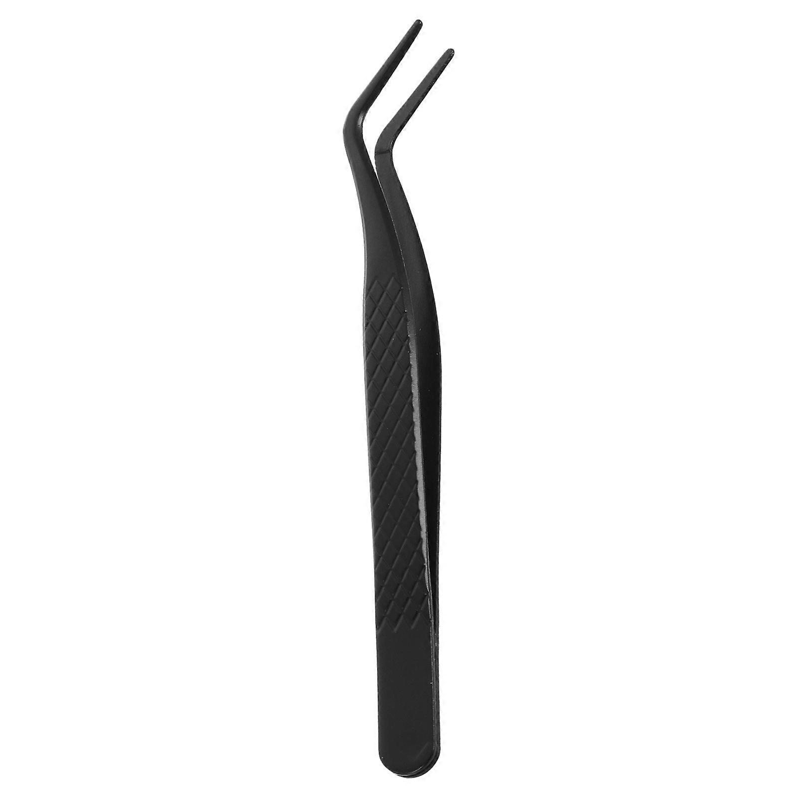 Compact Mini Eyelash Tweezer Stainless Steel Tool for Makeup Application