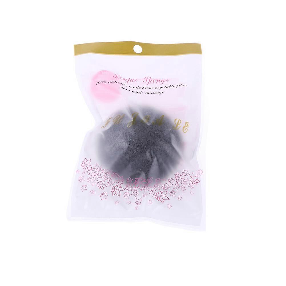 Face Sponge Sponge for Sensitive Skin 3Pcs Bamboo Charcoal