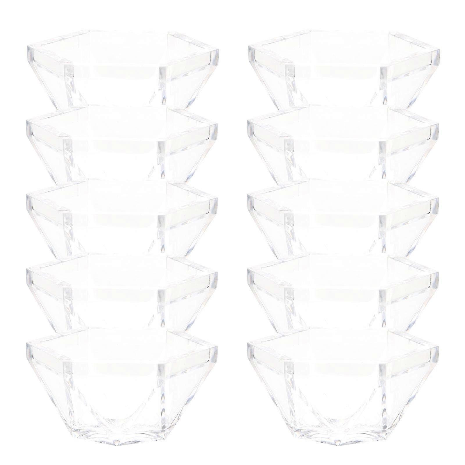 Crystal Sphere Acrylic Stand Clear Sphere Display Stand Museum 10Pcs