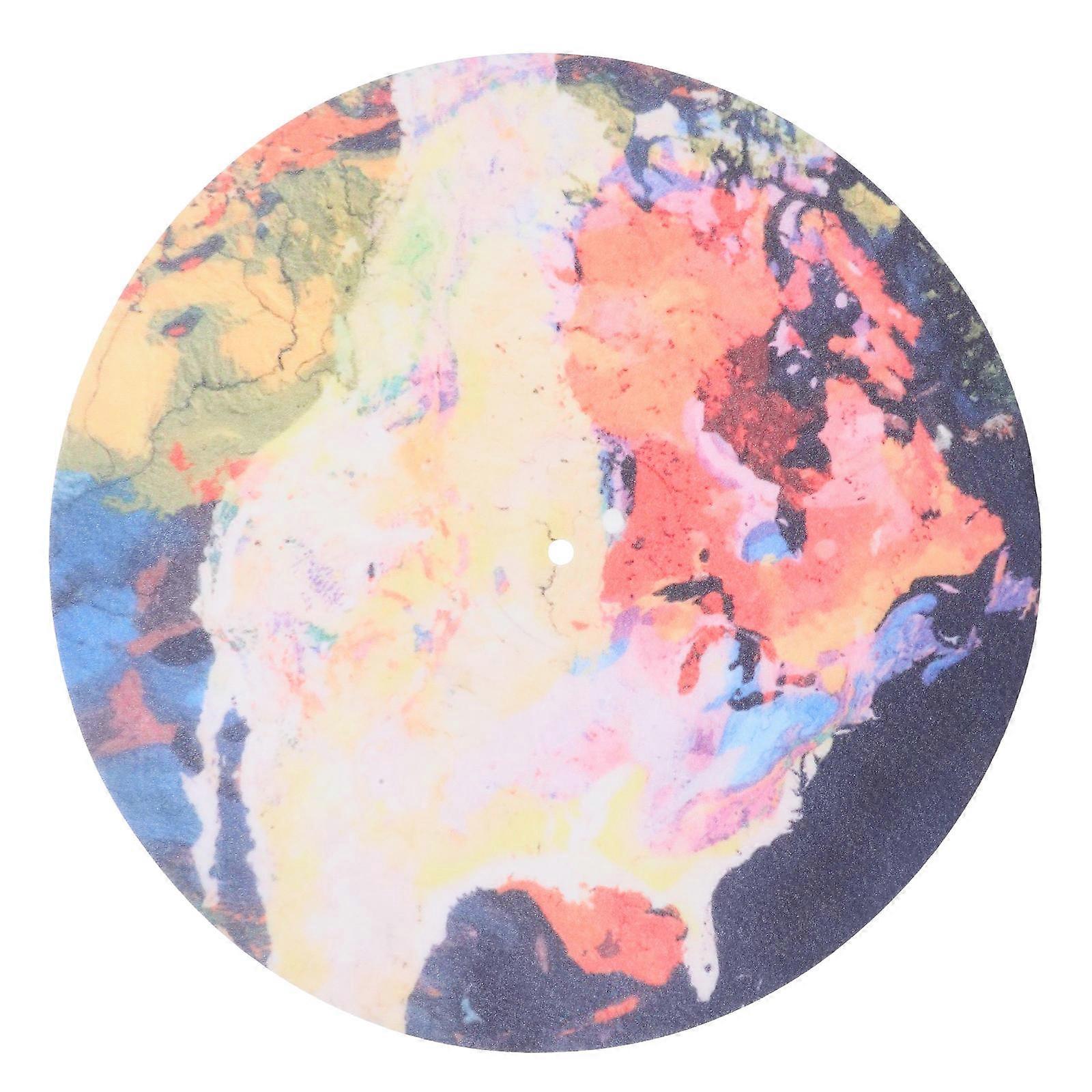 Felt Turntable Mat for Record Protection 3Pcs Multi Color Durable Pads