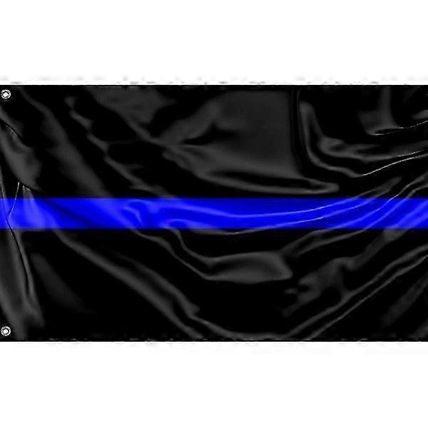 Thin Blue Line Flag Pattern 221