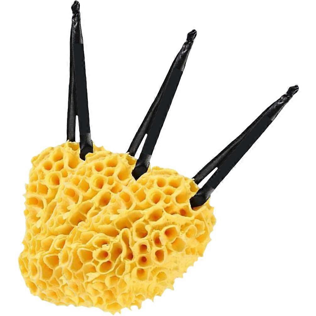 Honeycomb Bath Sponge Set with Gentle Exfoliating Texture and QuickDrying Body Scrubber