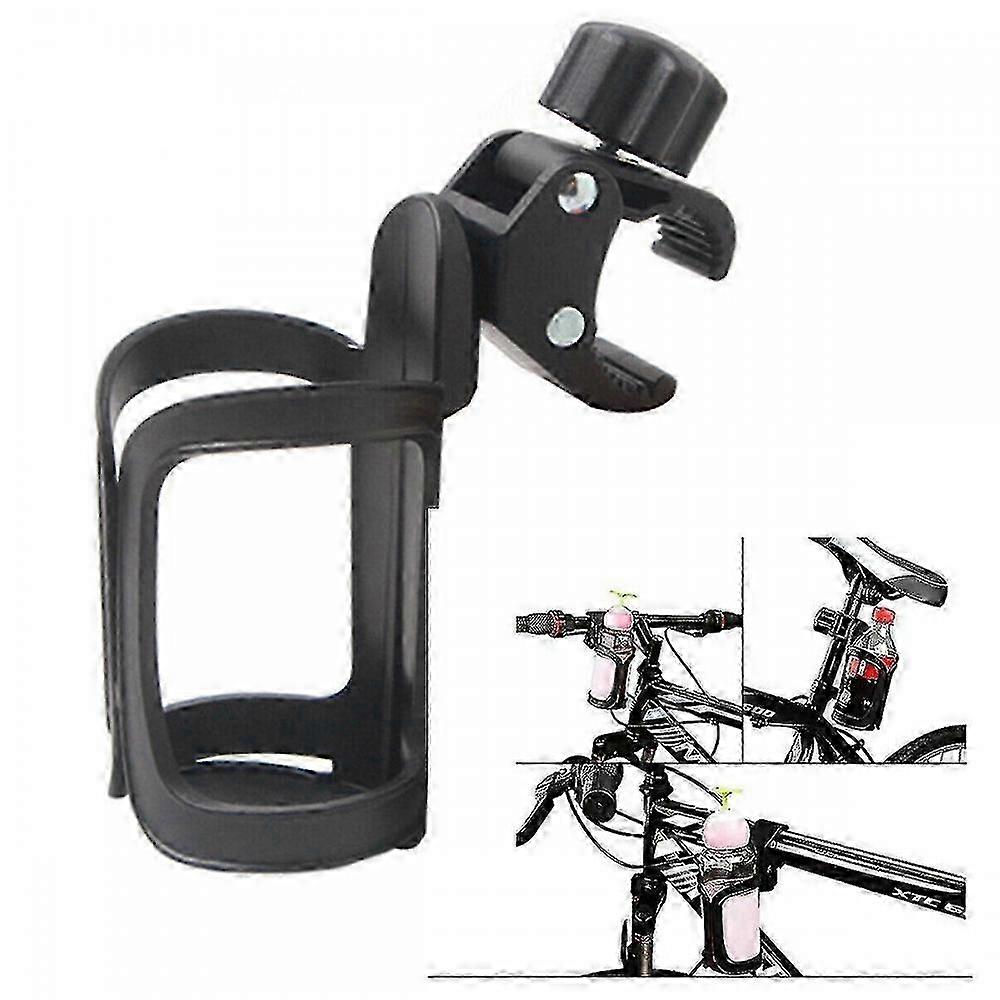 Adjustable 360 Rotatable Water Bottle Holder Compatible with Bicycles, Mountain Bikes, Strollers