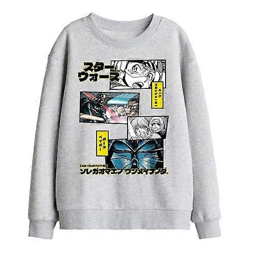 Star Wars Childrens/Kids Anakin And Darth Vader Comic Book Pose Sweatshirt