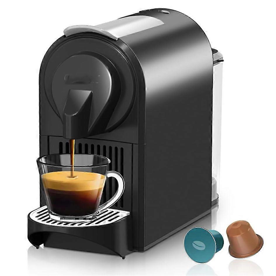 20 Bar Espresso Machine with Grinder, Compatible with Nespresso Capsules Coffee Maker, 800ml Tank