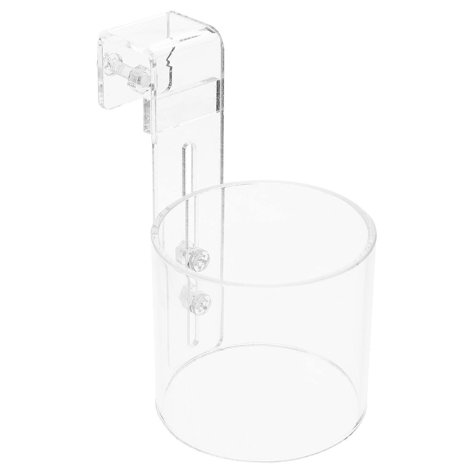 Akvariefiskfoderring Akrylværktøj Transparent 1 stk.