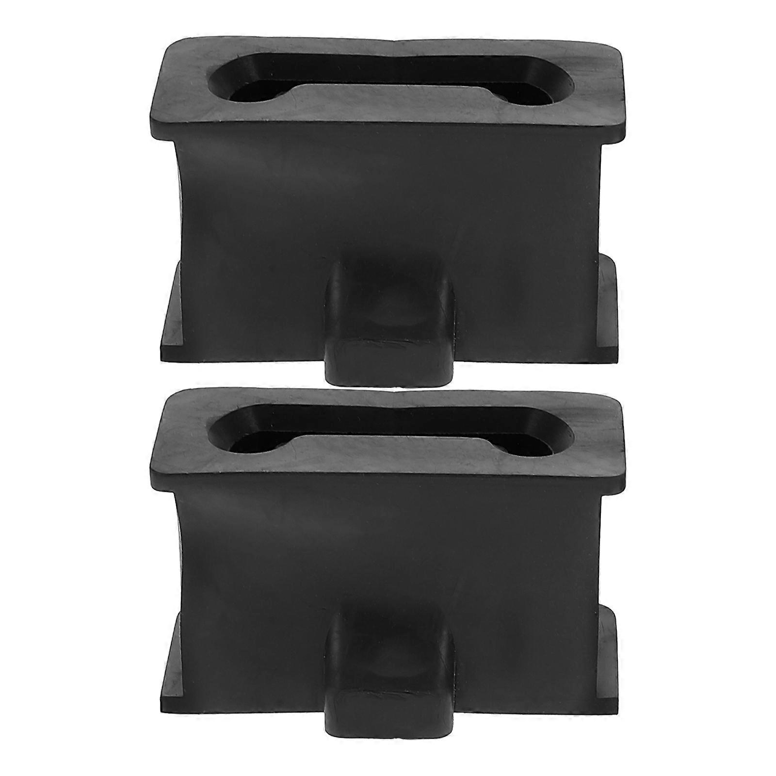 Universal Motorcycle Rear Air Cushion Muffler with Shockproof Tail Bracket 2Pairs