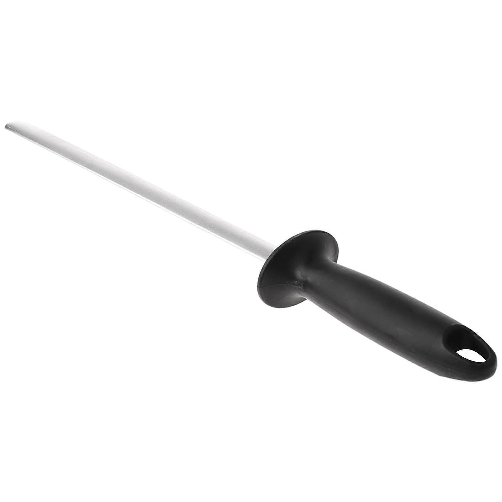 8 Inch Diamond Knife Sharpening Rod with Ergonomic Grip for Effortless Precision in Kitchen Use