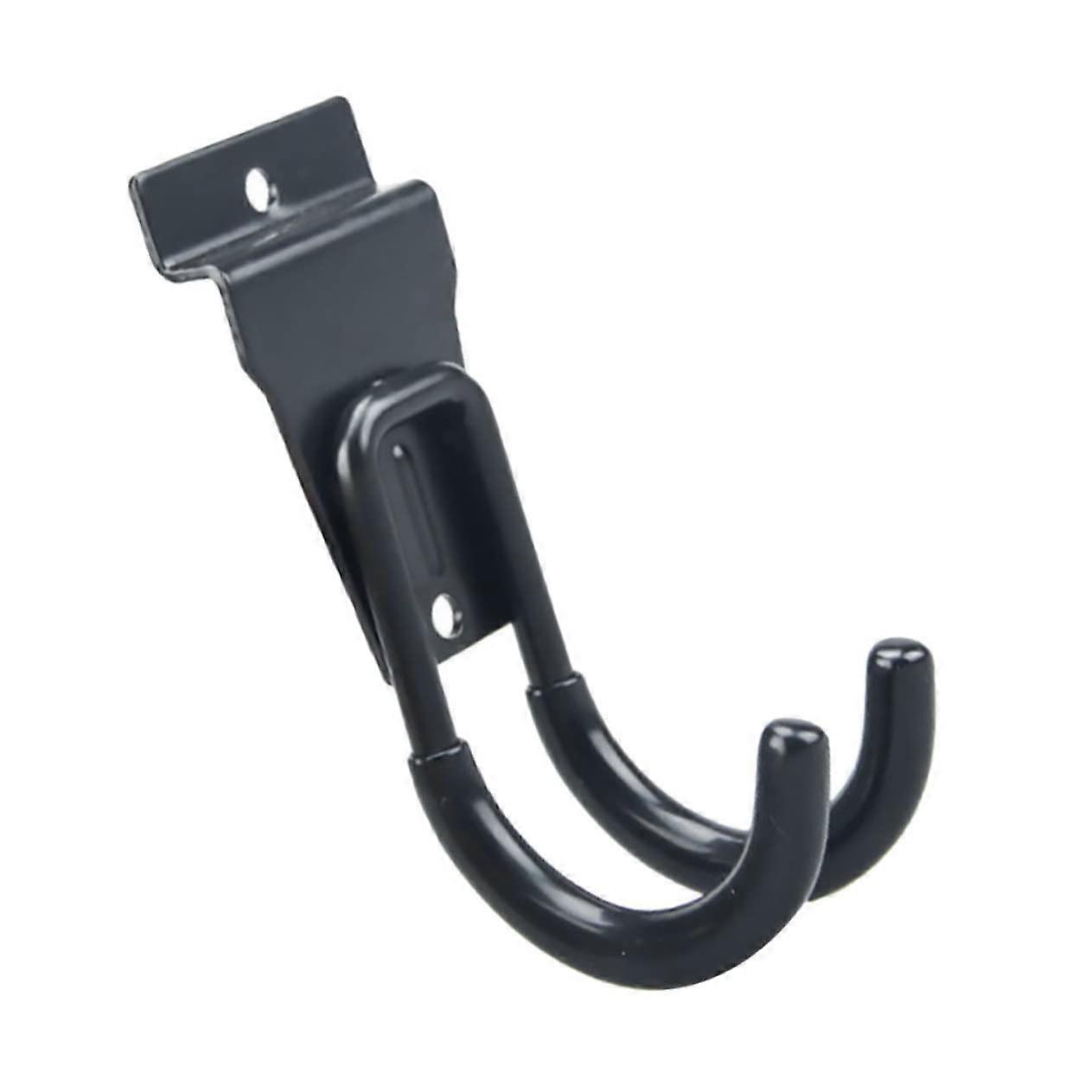 Black Metal Wall Hooks SpaceSaving Coat Rack for Bathroom Kitchen Entryway Towels