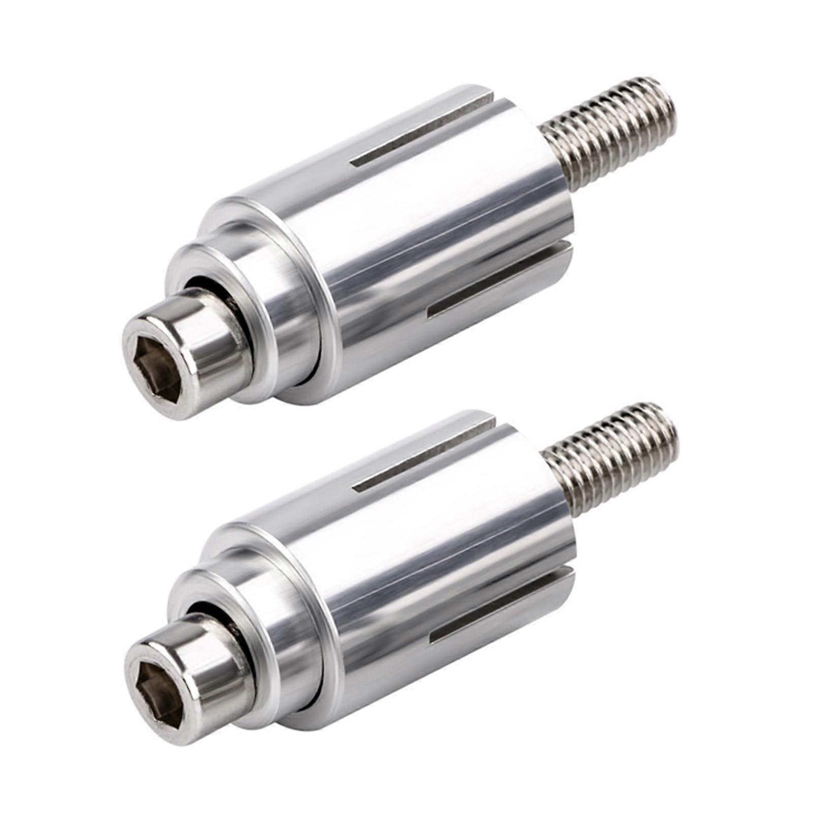 Motorcycle Expansion Bolts Rustproof Reflector Mount Screws Vibration Absorption Alloy 2pcs