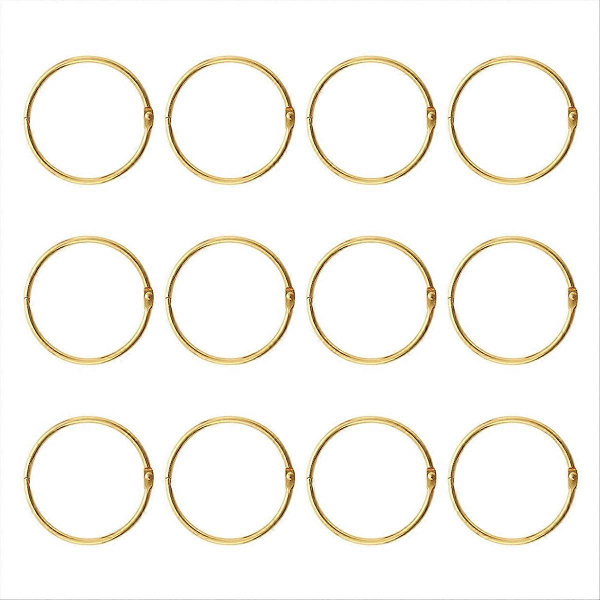 Bruseforhængsringe, Bruseforhængsringe Rustfri, Guld