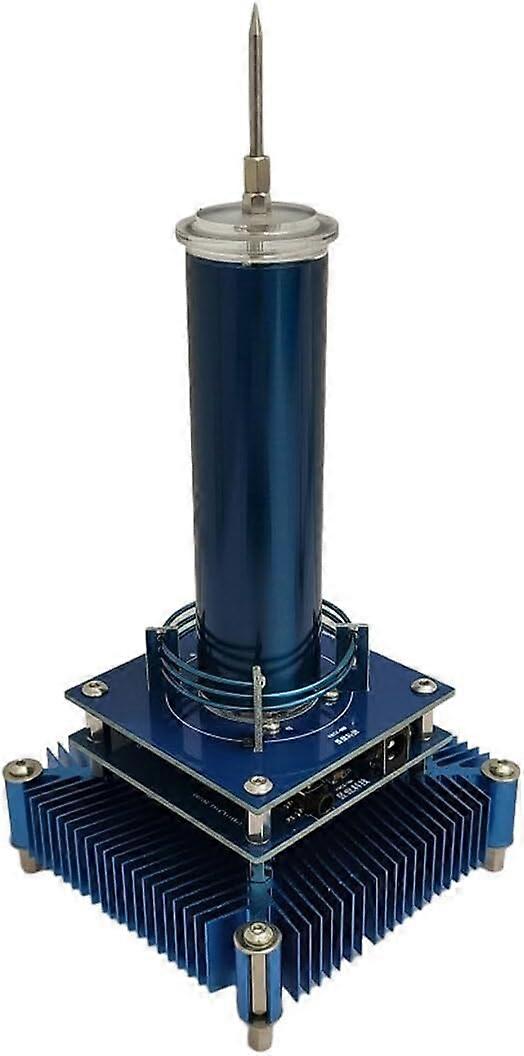 Coil Plasma Speaker with Wireless Audio, Visible Voltage Discharge, Mini Desktop Model