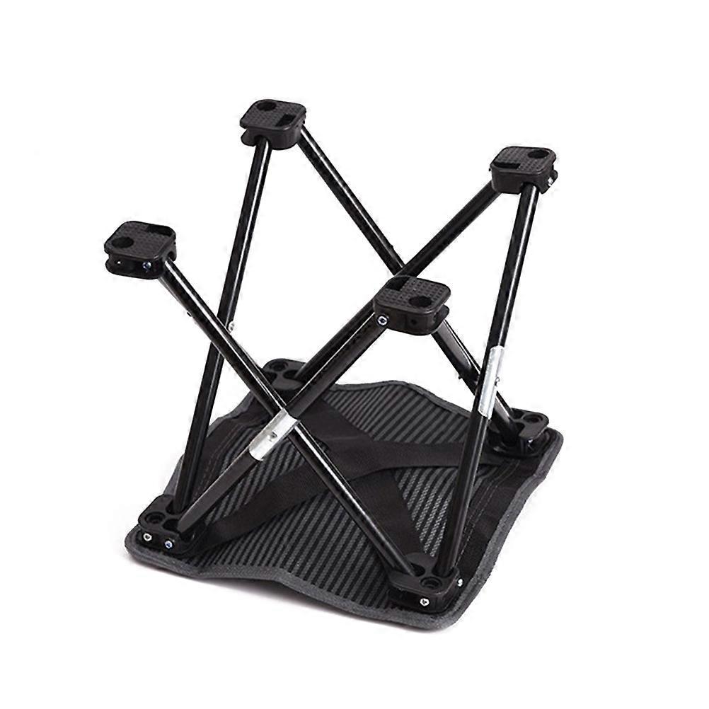 Camping Folding Stool Black Mini Portable Foldable Chair Outdoor Use