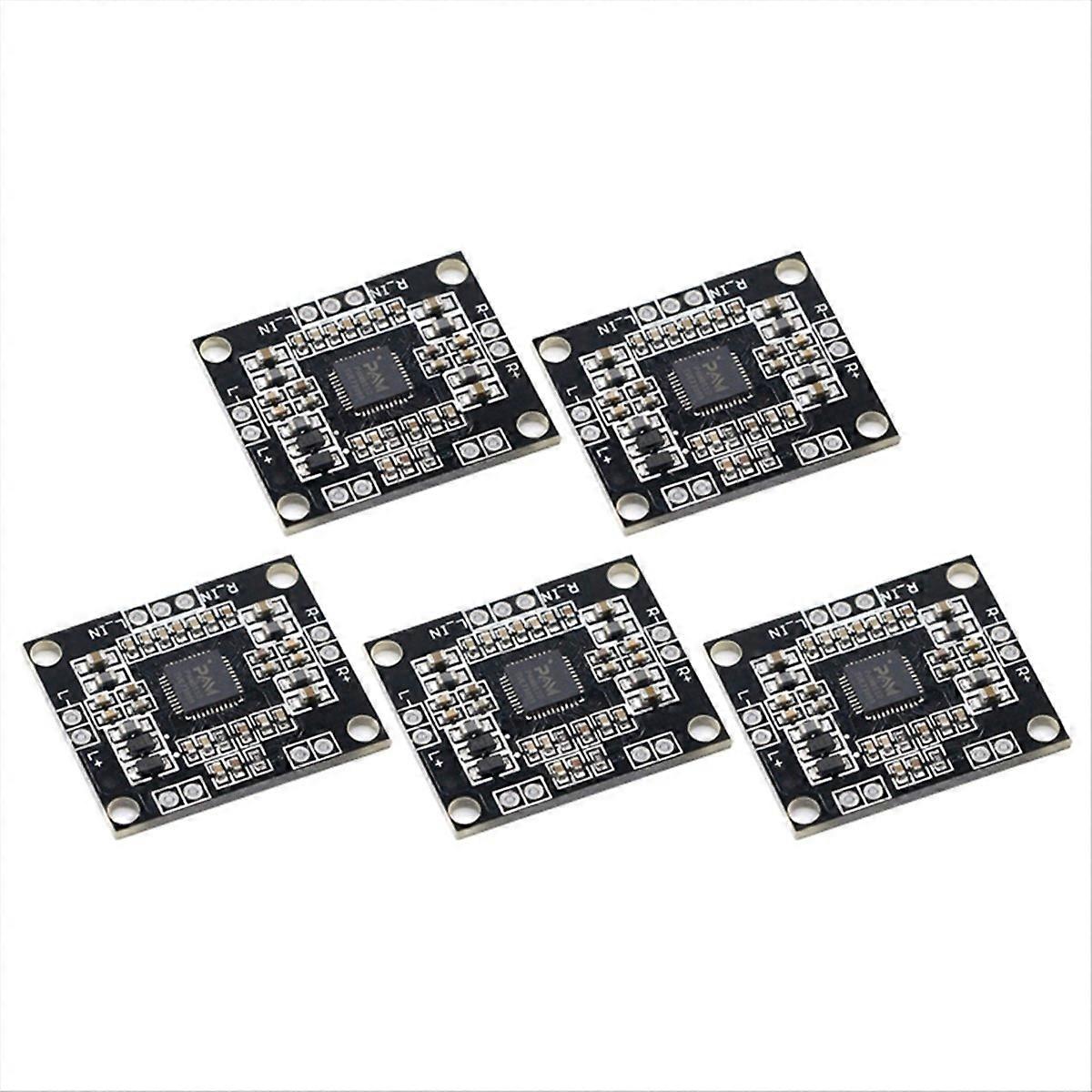 5Pcs PAM8610 Module Digital 2X15W Audio Power Amplifier Board