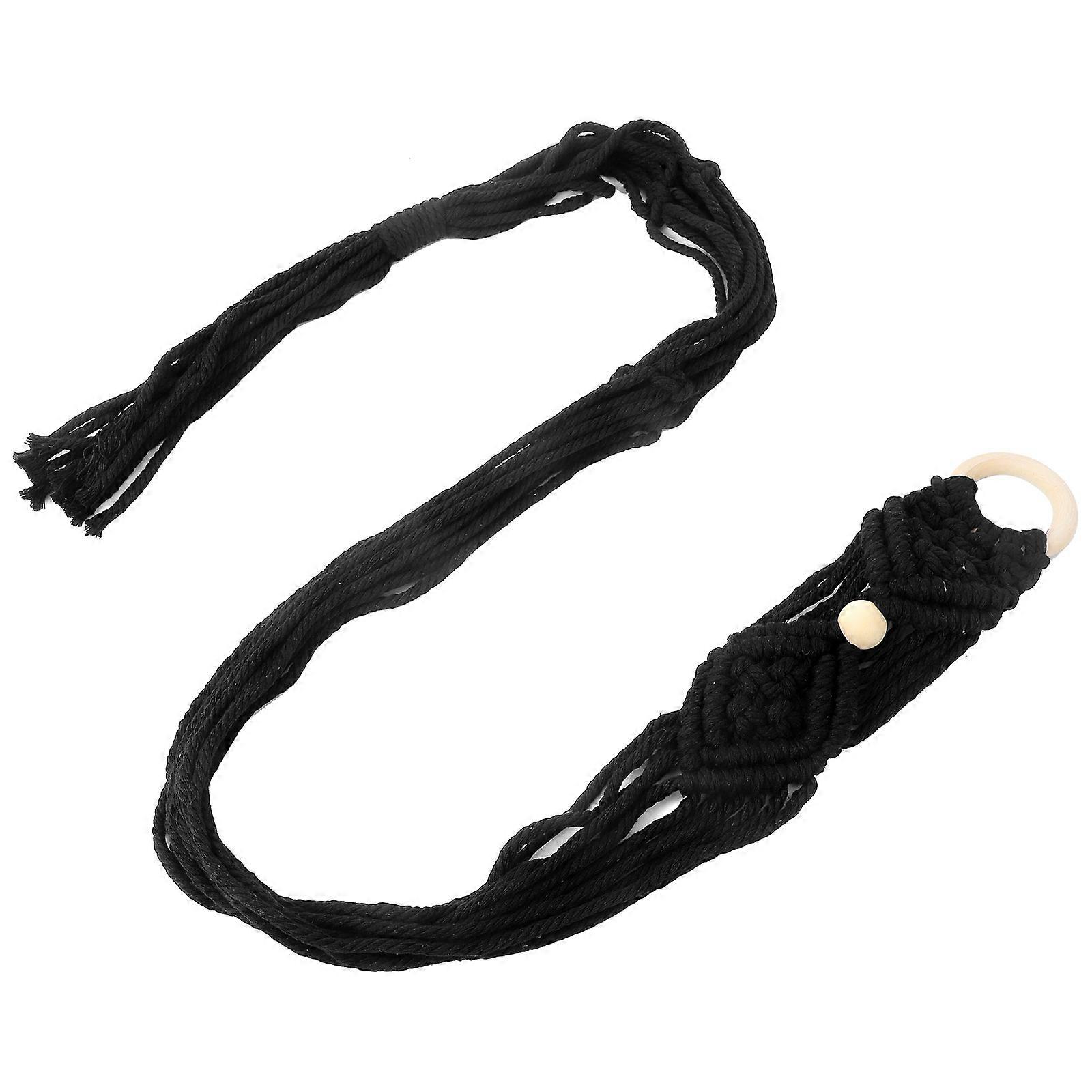 Wall Hanging Ukulele Hanger Cotton and Linen Macrame for Decor