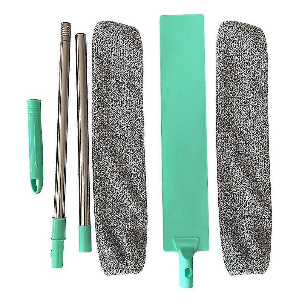 Bedside Dust Brush Long Handle Mop Reusable Microfibre Duster Sweeping Brush