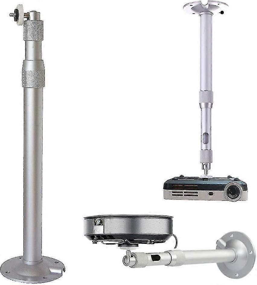 Projector Ceiling Wall Mount Bracket 20-40cm Projector Hanger Bracket Wall Bracket Rotatable Aluminum Alloy Ceiling Bracket