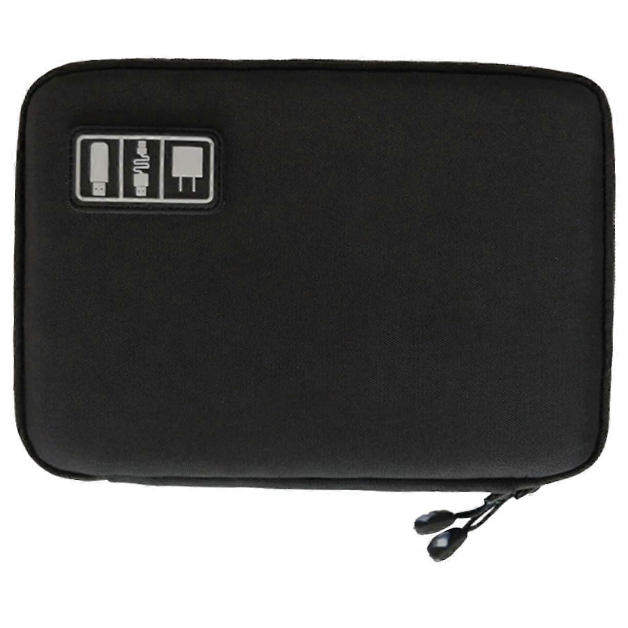 Electronics Organizer Travel Case with Large Capacity, Protective Padded Interior and Multiple Slots
