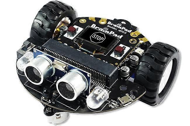 STEM Robotics Kit with Coding Microcomputer for Kids, Robot Building and Circuits