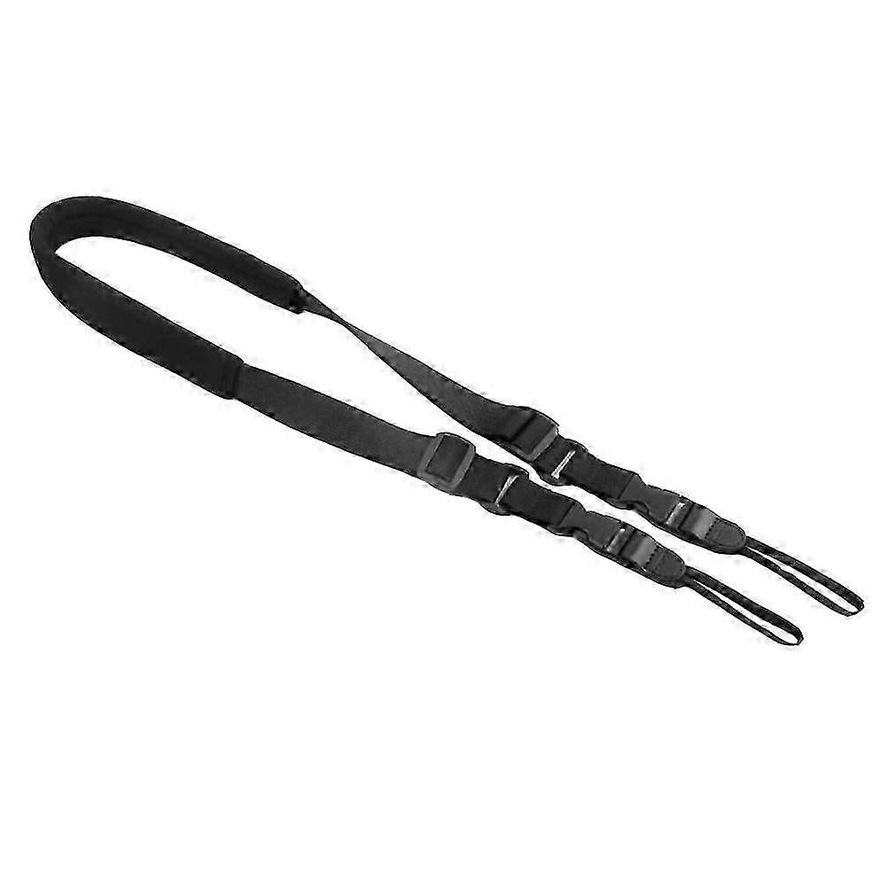 Adjustable Camera Neck Strap for Digital Camera Use 1Pcs Black Nylon Belt