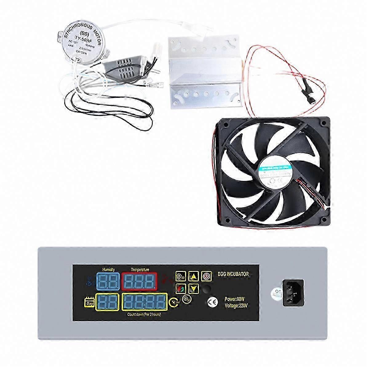 Mini Egg Incubator Kit with Temperature Control for DIY Hatching Projects