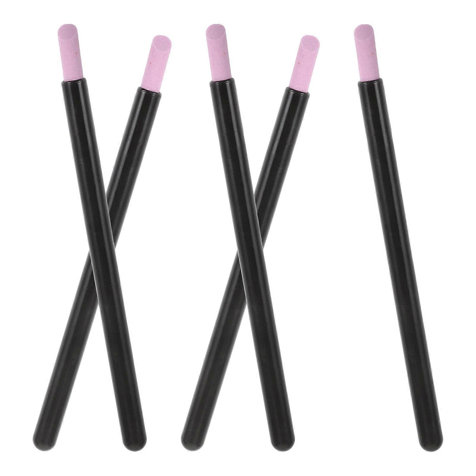 Plastic Nail Polish Pen Multi-Function Dead Skin Remove Pen 10Pcs