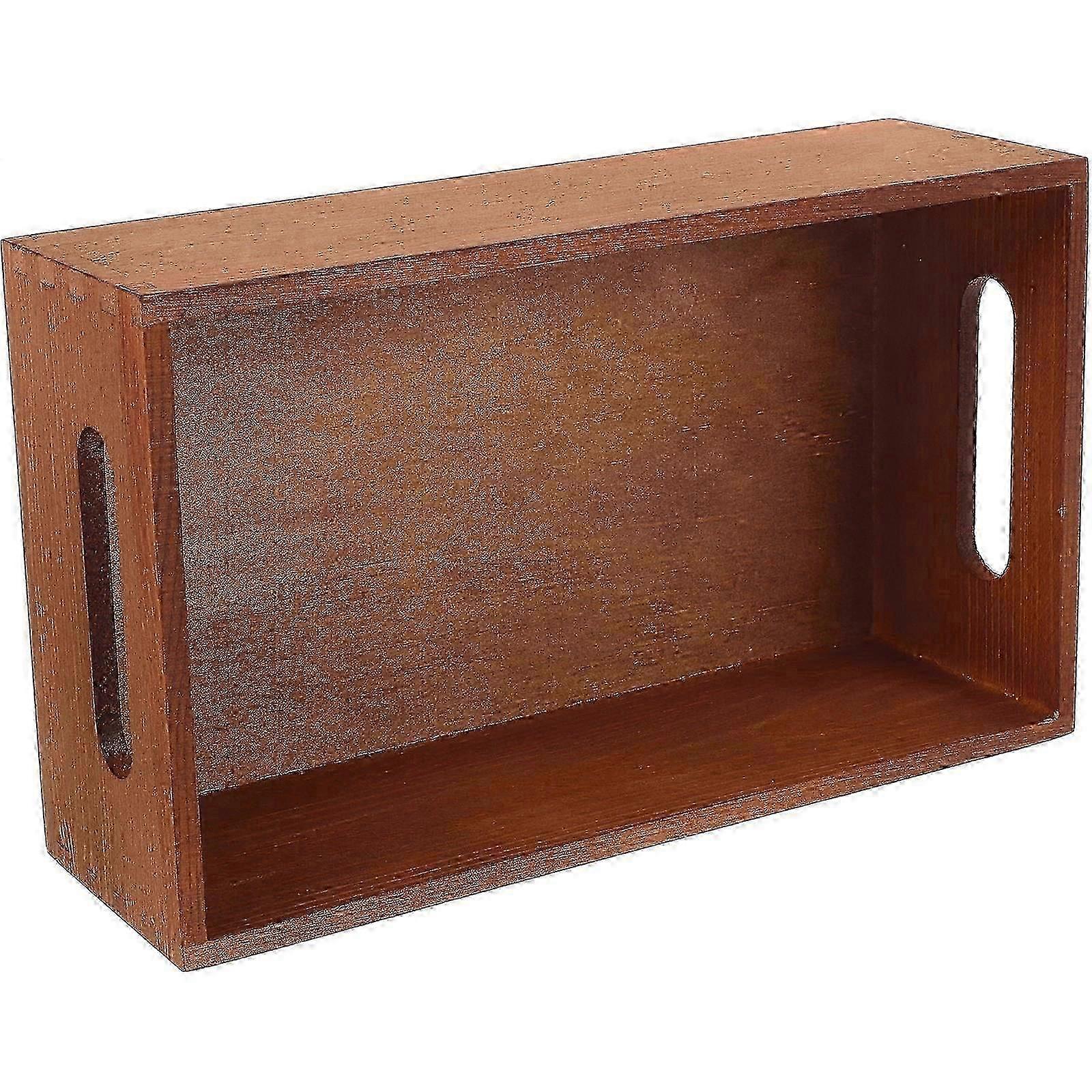 Small Solid Wood Storage Box for Storage Use Wood Tool Box Multi-Use Case
